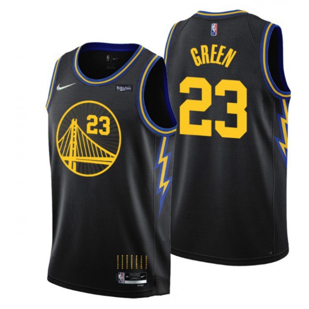 Official Golden State Warriors 23 Black Jersey - City Edition