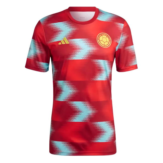 Championship 2022-2023 Colombia Pre-Match Shirt (Red) (Luis Diaz 7)