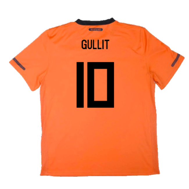Gullit 10 Genuine Copy Holland Home Replica Jersey for Adults