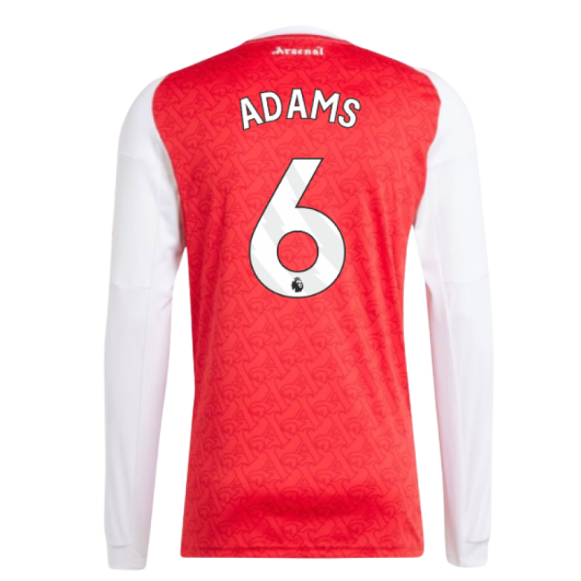Adams 6 Updated Durable Arsenal Home Football Shirt