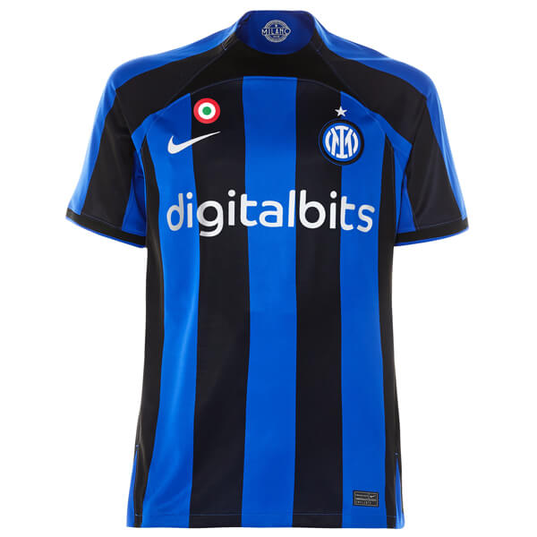Breathable Inter Milan 2223 Home Blue Soccer Jersey Football Shirt