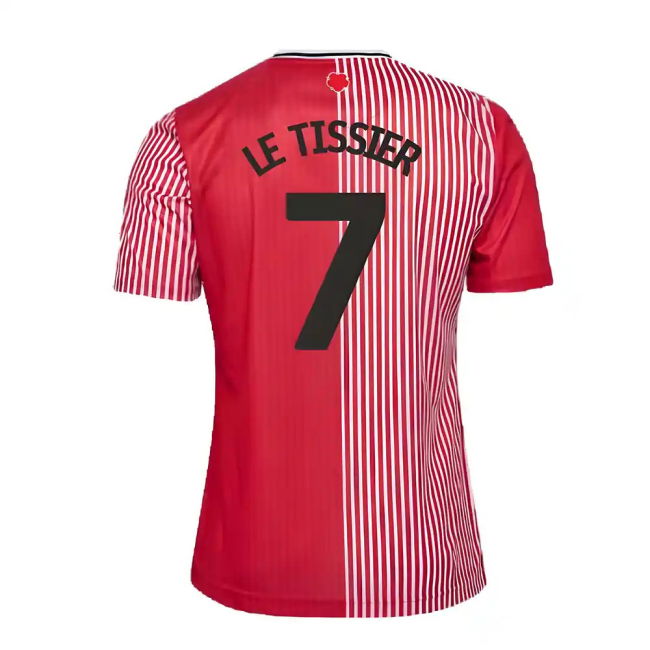 Retro 2023-2024 Southampton Home Shirt (LE TISSIER 7) for Match Day