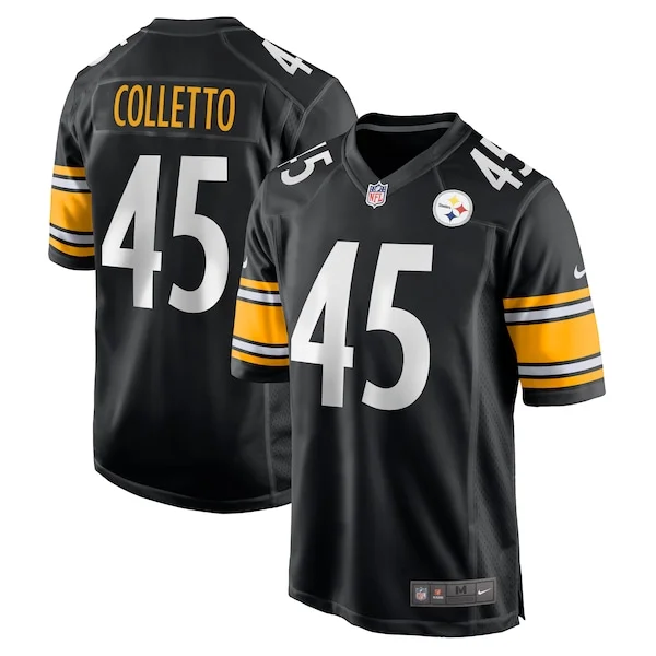Performance Pittsburgh Steelers Game Jersey - Premium Black NFL Fan...