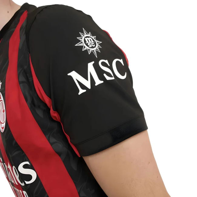 Ac Milan 2025-2026 Home - Authentic Comfort Fit Edition
