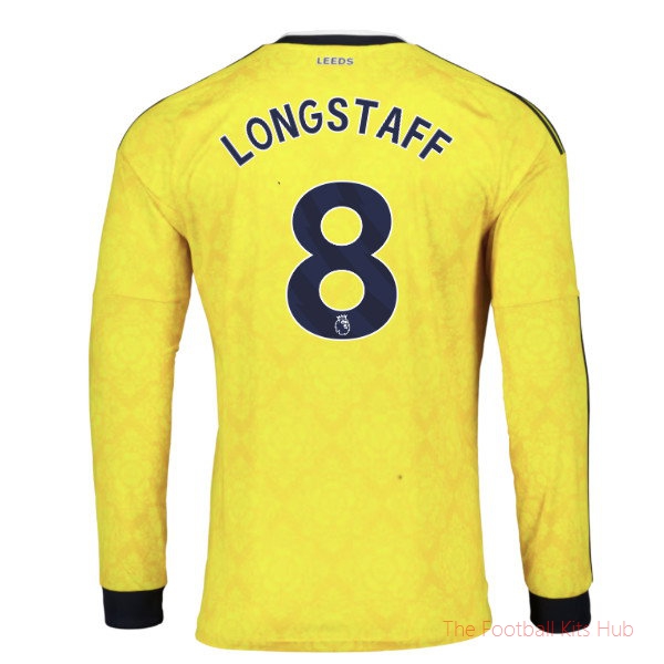 Fan Edition Leeds Away Long Sleeve 2026-2027 Shirt (Longstaff 8)