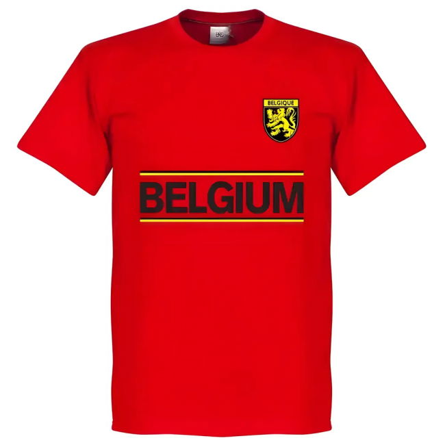 Belguim Kevin De Bruyne Team T-Shirt - Red