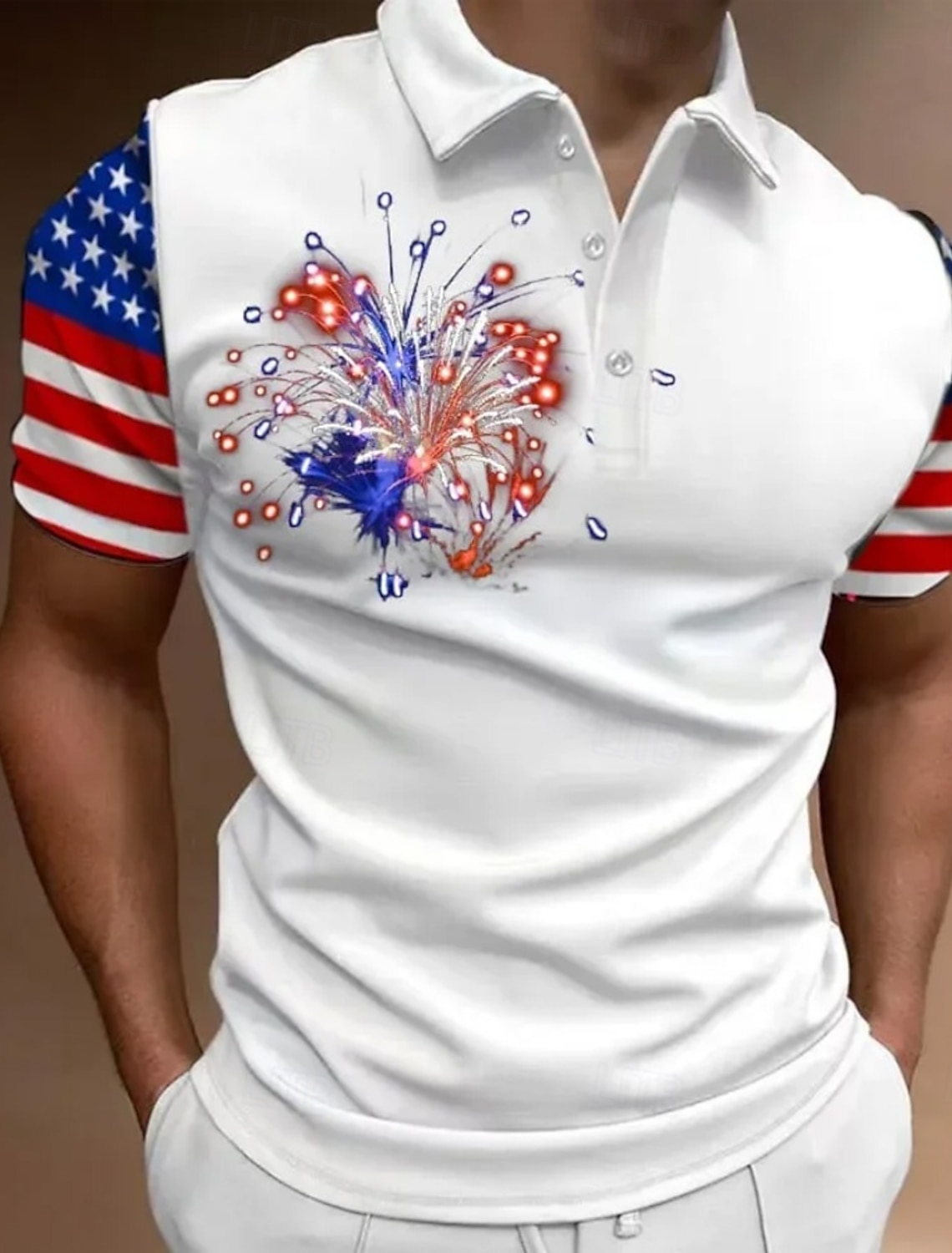 4th of July 2026 250th Memorial Day Men's Vintage Retro Designer Henley Short Sleeve T-Shirt Casual Daily Street