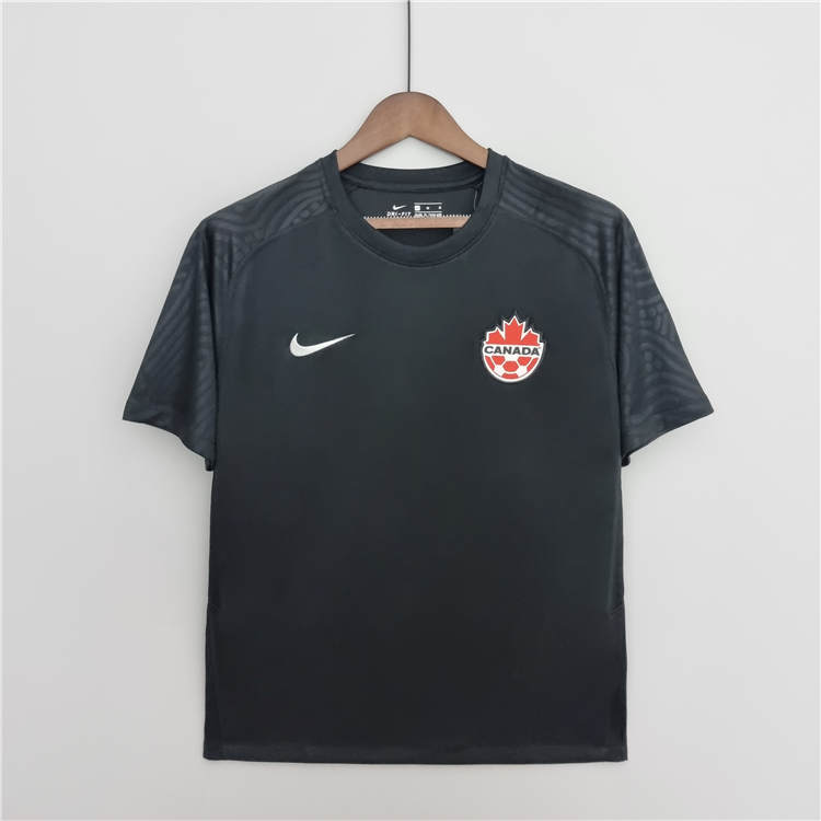 Performance Driven Canada World Cup 2022 Away Black Soccer Jersey