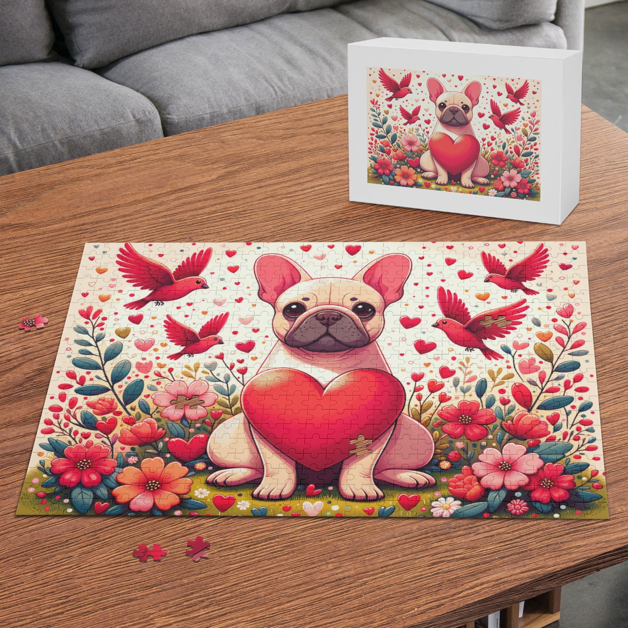 Fashion-Forward Hazel - 500-piece Wooden Puzzle for Fashion Lovers