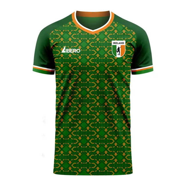 Ireland 2025-2026 Home Concept Football Kit (Libero) (KEANE 6)