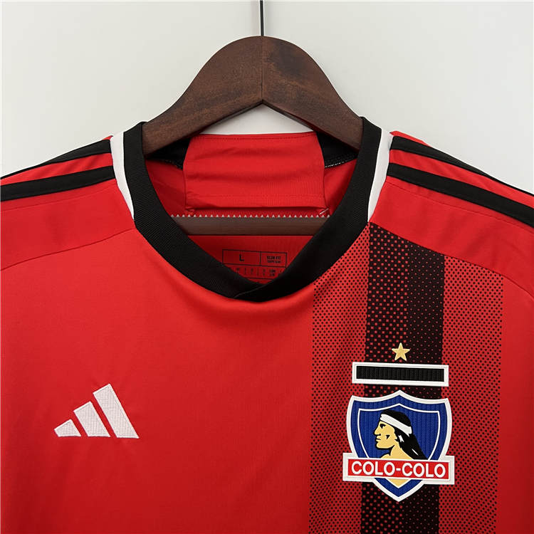 Breathable 2324 Colo-Colo Soccer Jersey Away Football Shirt