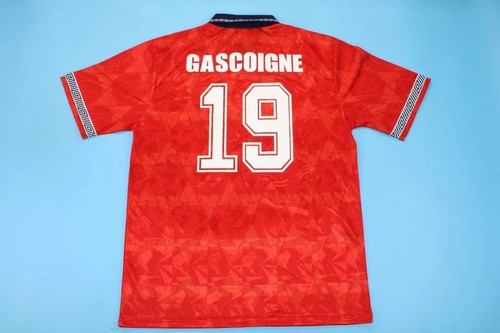 1990 England Top Grade Jersey Retro - Modern Fan Edition - Premier