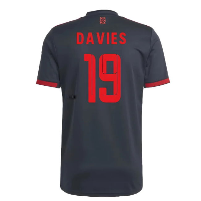 2022-2023 Bayern Munich Authentic Third Jersey (DAVIES 19)