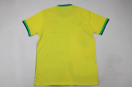 2022 Brazil Premium Camiseta Yellow - Retro Performance Driven -