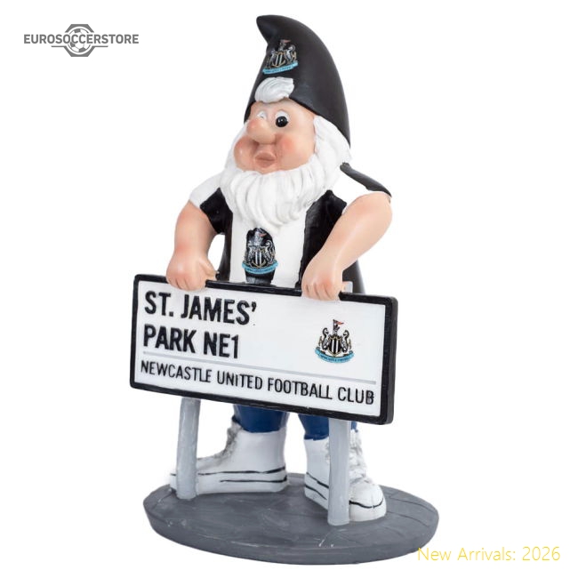 Newcastle United Fc Street Sign Gnome - Authentic Design