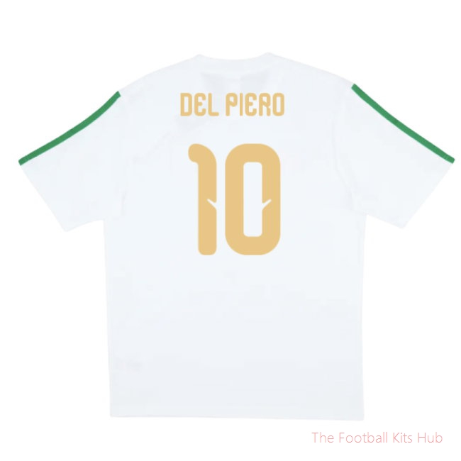 2026-2027 Italy DNA Tee (White) (Del Piero 10)