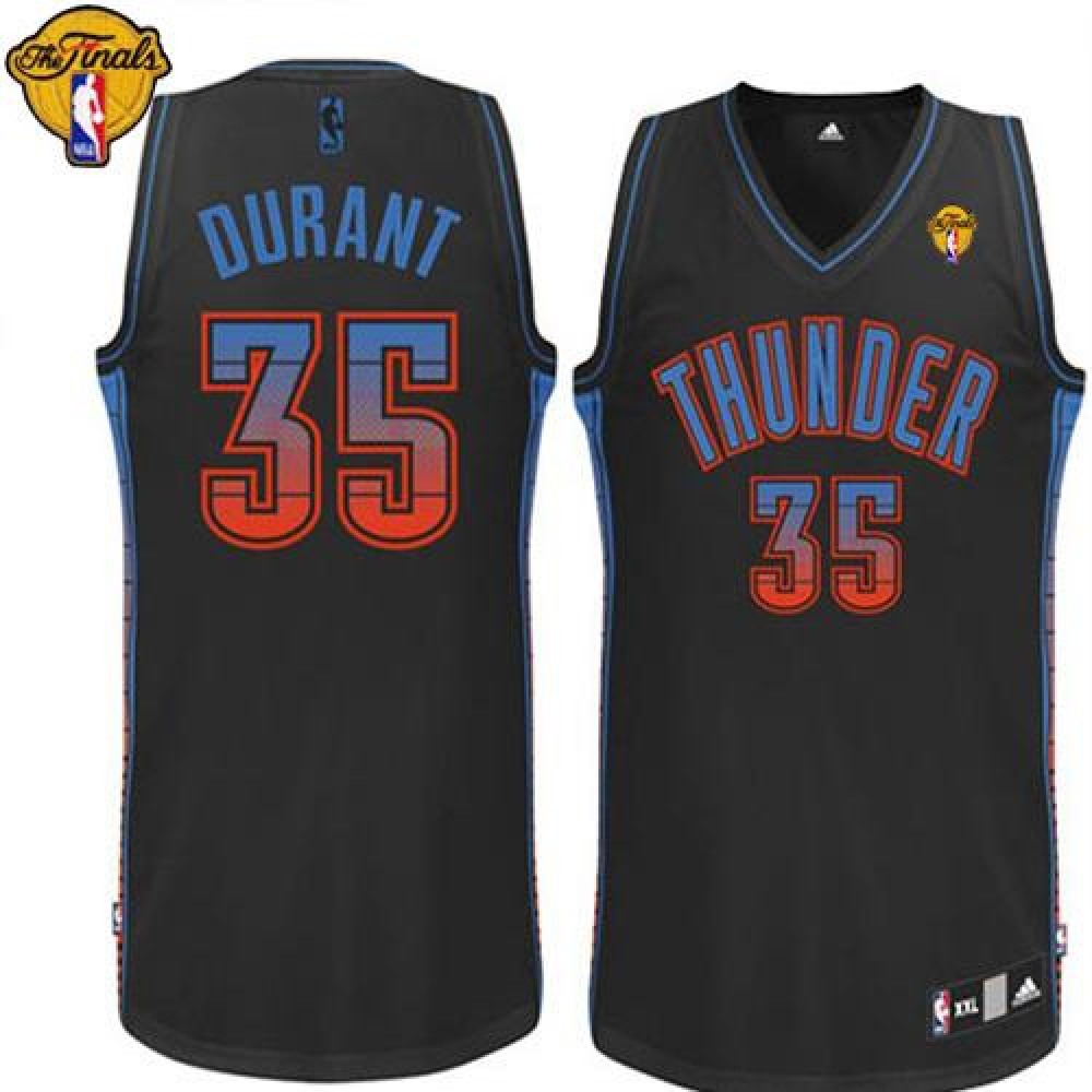 Collector's Item Retro Men's OKC #35 Kevin Black Basketball Jersey