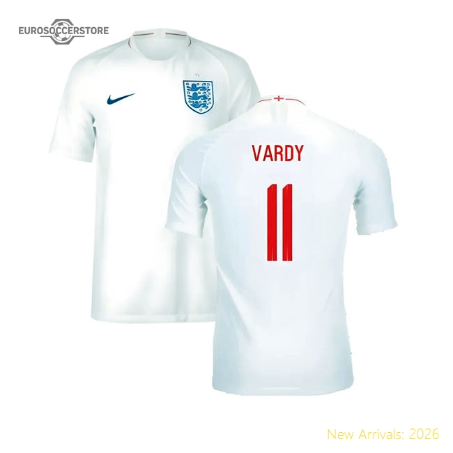 England 2018-2019 Authentic Home Jersey (eng) Moisture-management