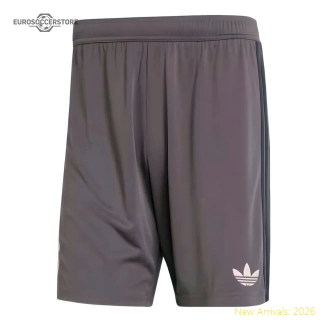 2024-2025 Real Madrid Third Shorts (charcoal) - Affordable