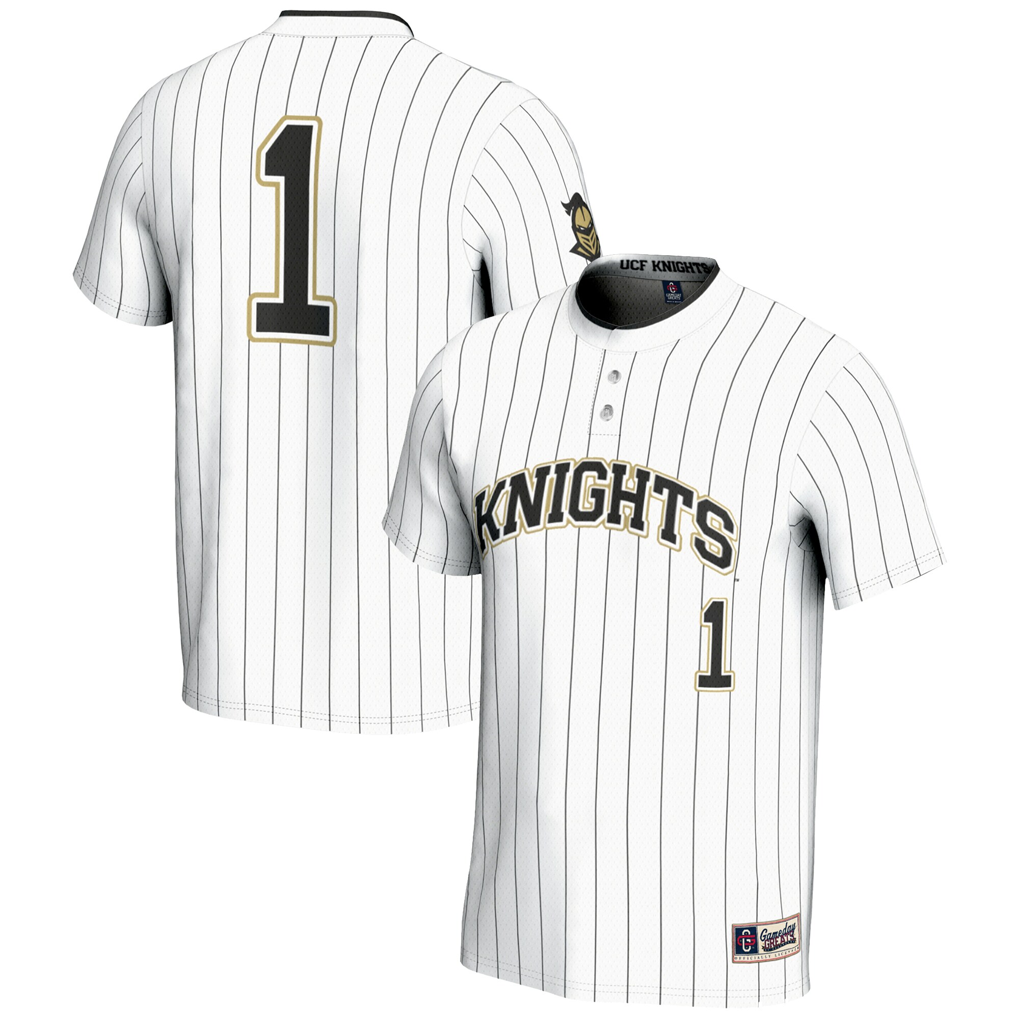 [DDG] UCF Knights GameDay Greats Youth Lightweight Softball Jersey - White