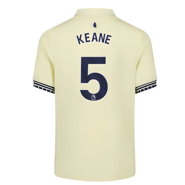 Everton 2025-20 Away Soccer Kit Keane Printing S Kids
