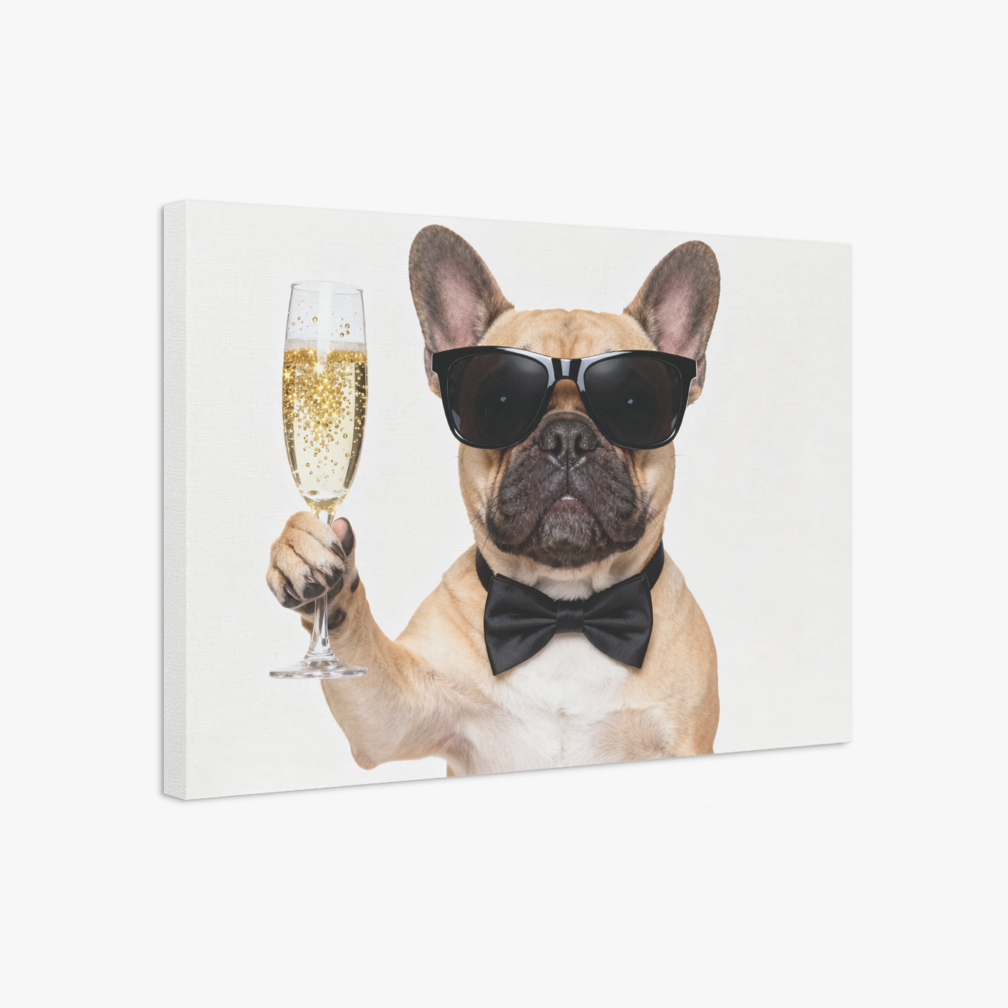 - Dog Owner Adorable Frenchie Canvas Wall Art Frenchie Themed Wear