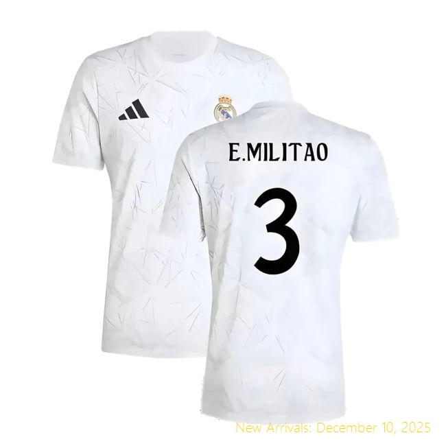 2024-2025 RM Shirt - Match Day Edition - Authentic (Militao 3) -...
