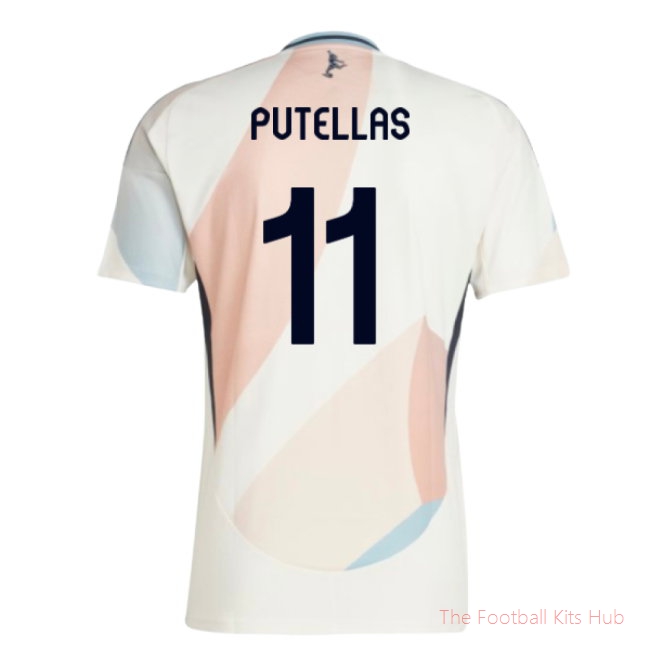 2025-2026 Spain Away Shirt (Unisex) (Putellas 11)