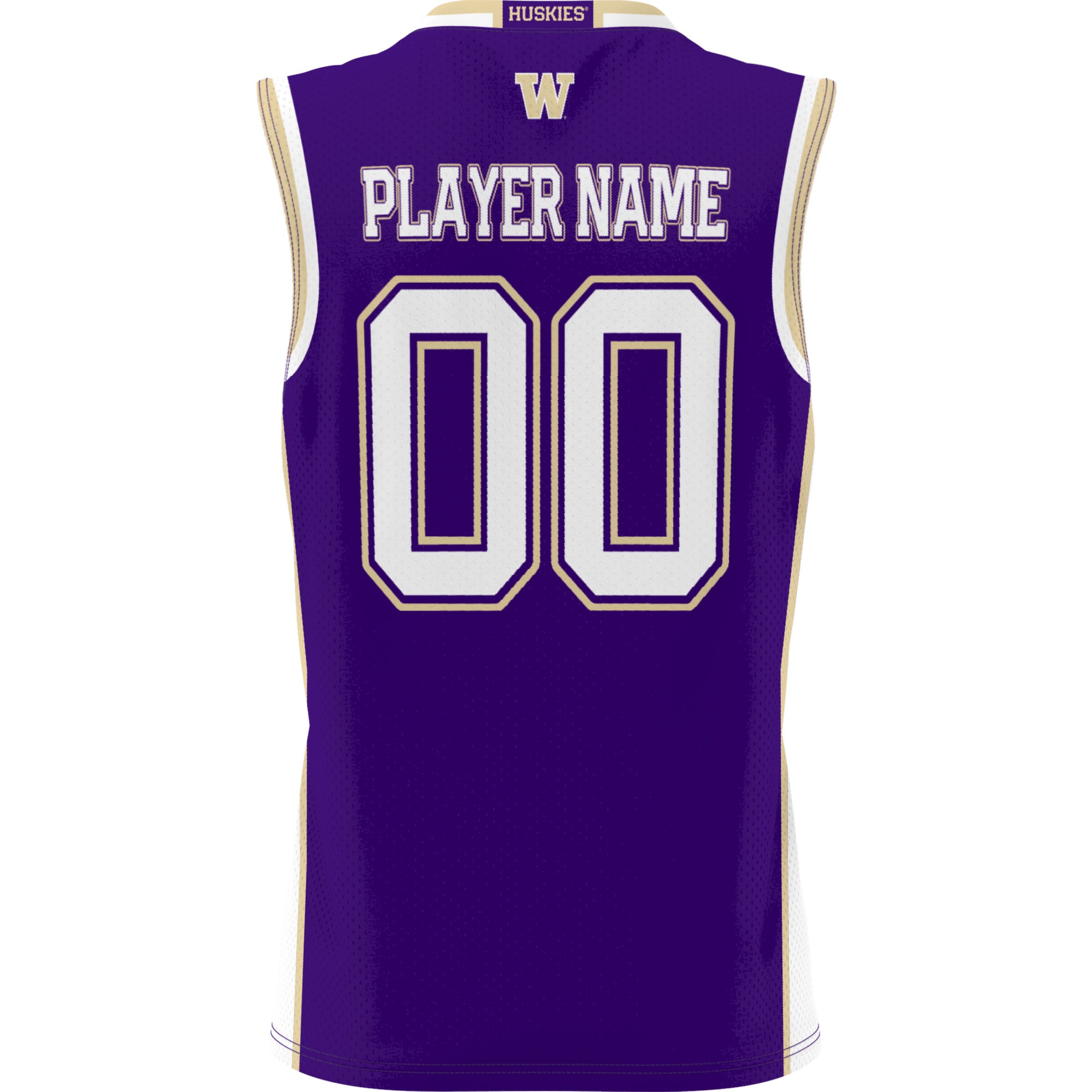 [NJP] Washington Huskies GameDay Greats Youth NIL Pick-A-Player Lightweight Women's Basketball Jersey - Purple