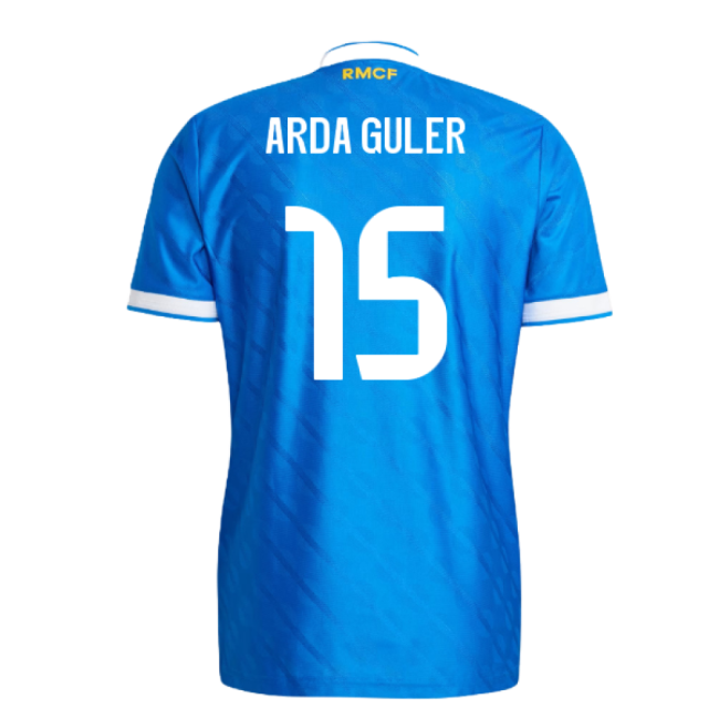 2025-2026 Real Madrid Authentic Third Shirt (Arda Guler 15)