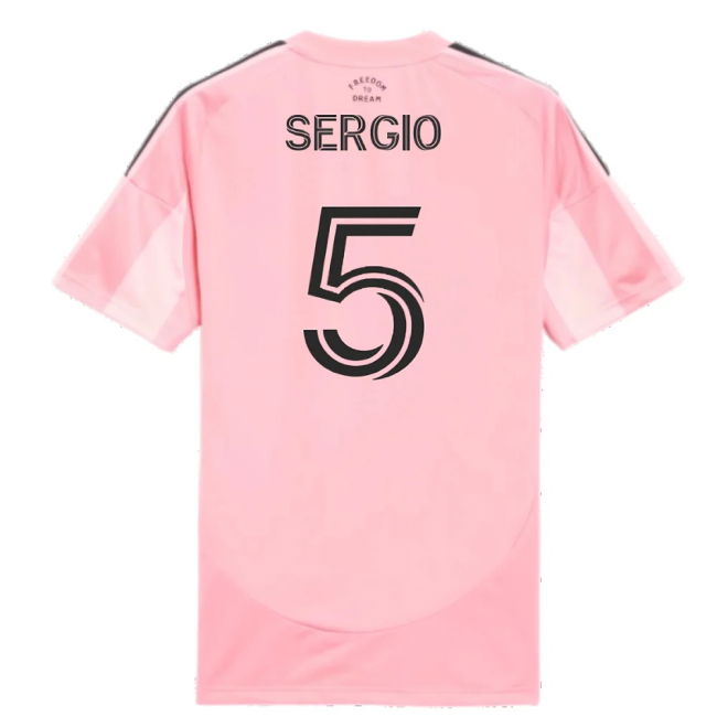 Official Mls Team Mls Jersey Sergio 2025-2026 Performance Fabric
