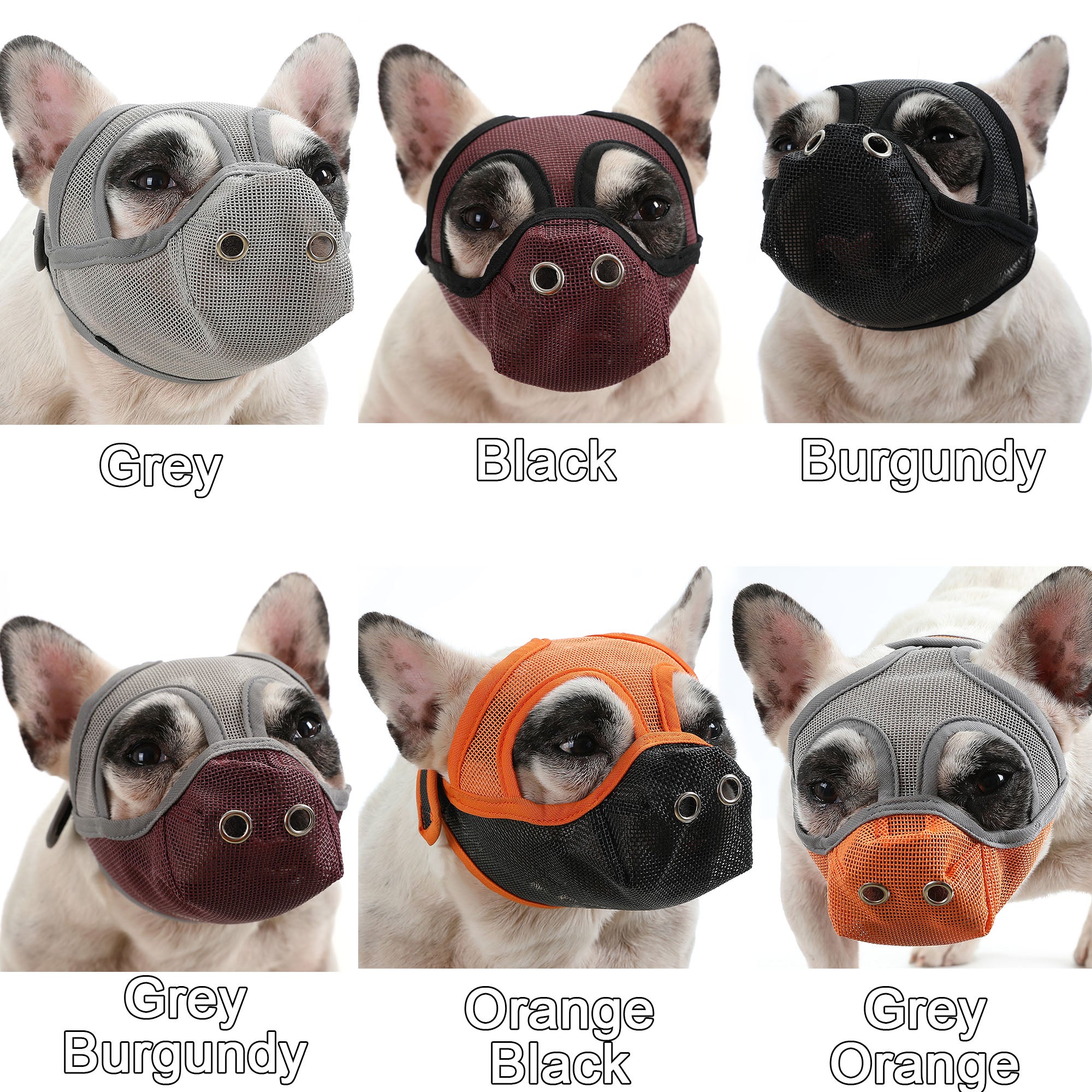 Frenchie Muzzle - Safe Mouth Cover For Enhanced Safety Dog Supplies