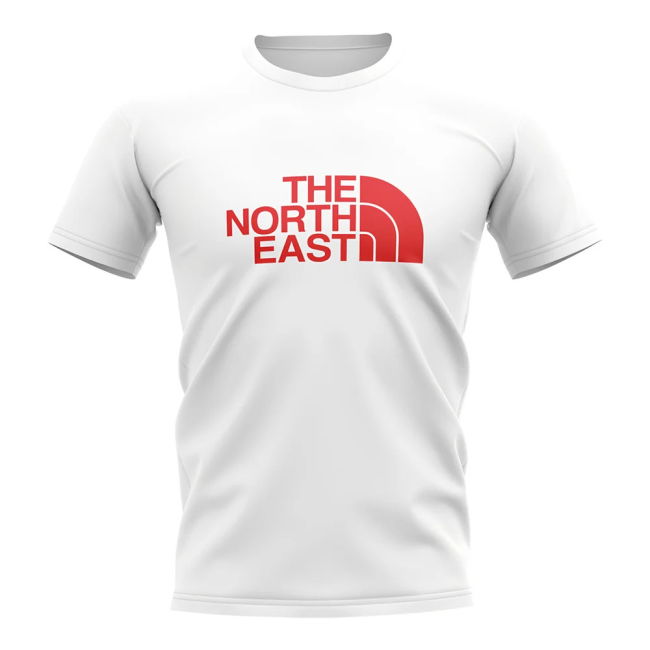 Sunderland The North East T-Shirt (White) | Fan Favorite | Durable