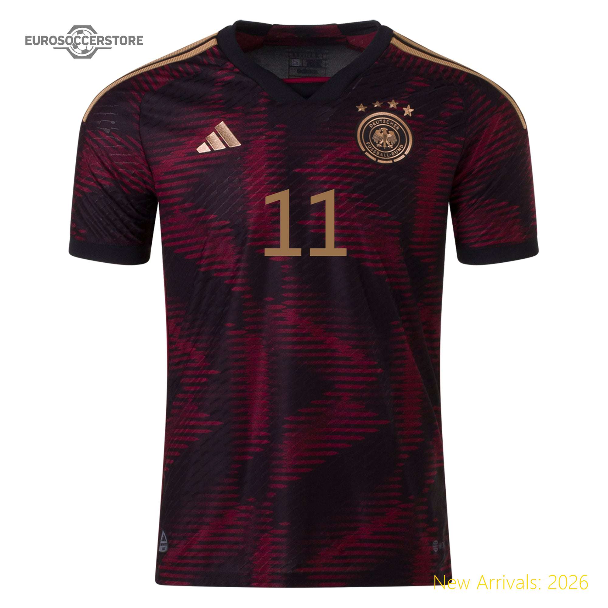 Iconic Design Men Official Ger Hall Of Famer Away Jersey 2022