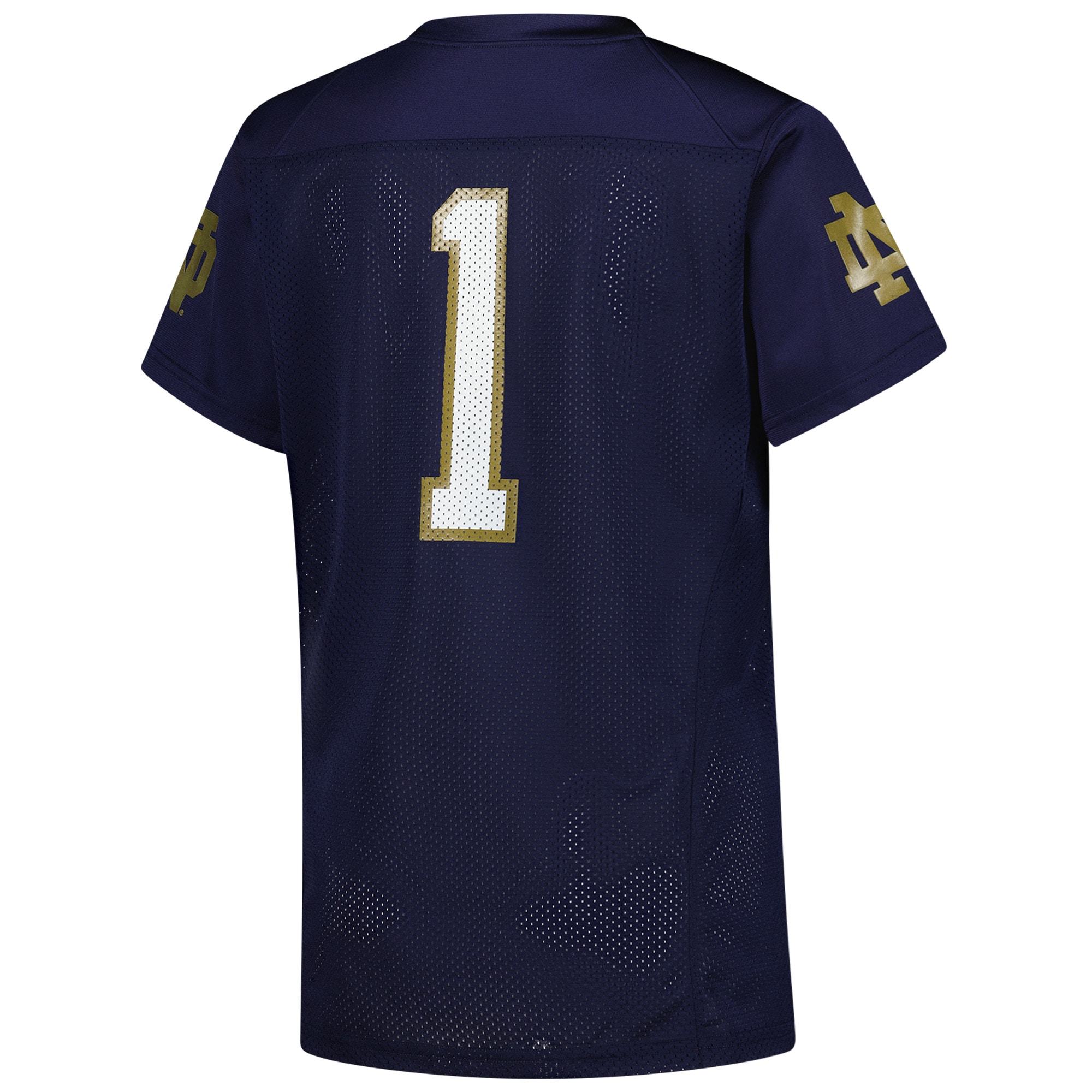 [NJP] Notre Dame Fighting Irish Women's Replica Football Jersey - Navy
