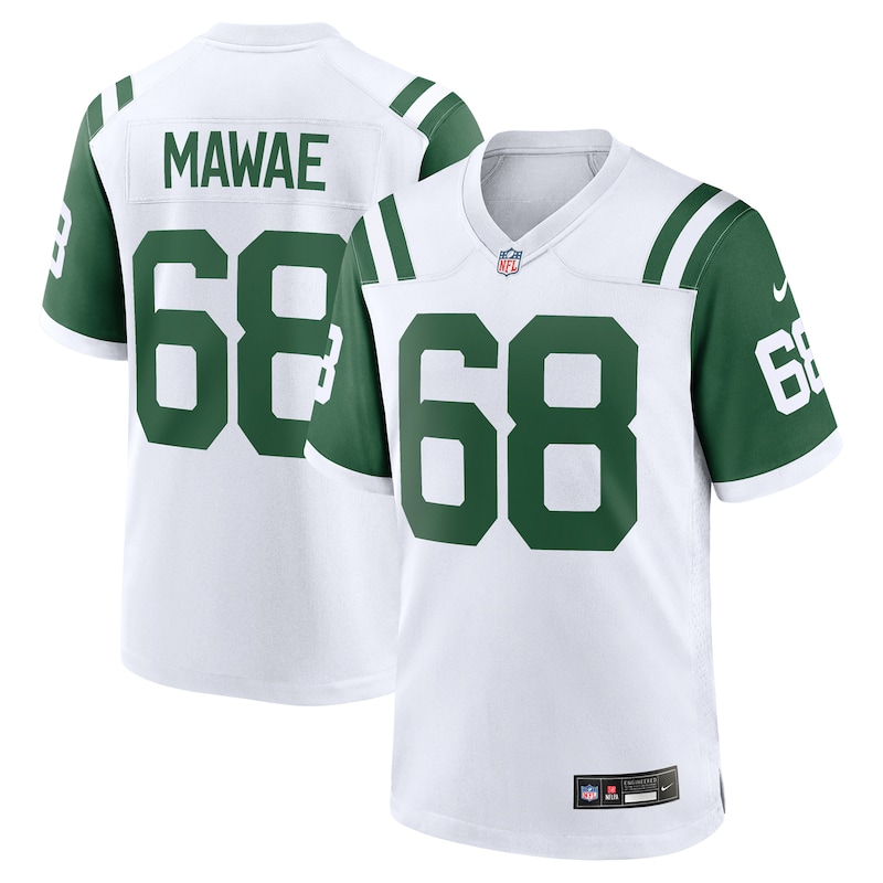 None Kevin Mawae New York Jets Dynamic Fan Apparel Game Day Wear