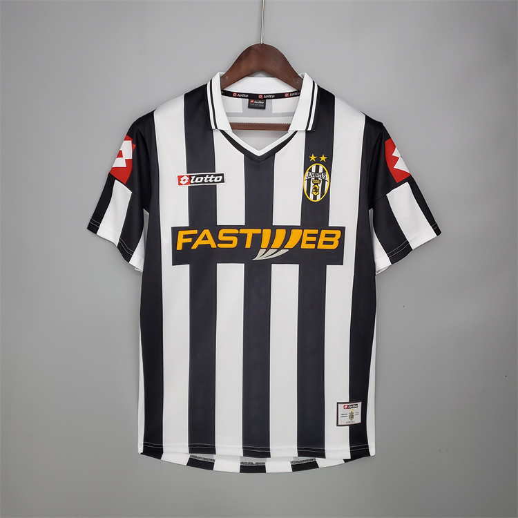 Juventus 0102 Retro Home Shirt - Official Replica 17299
