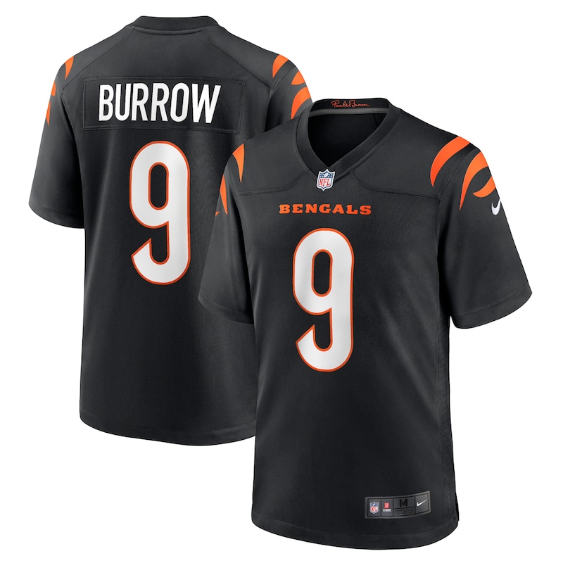 None Joe Burrow Star Player CIN Bengals Game-Ready Jersey Game Day Wea