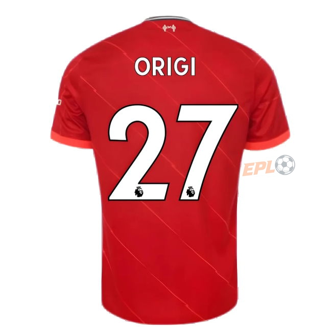 2021-20 Liverpool contemporary Home Football Shirt