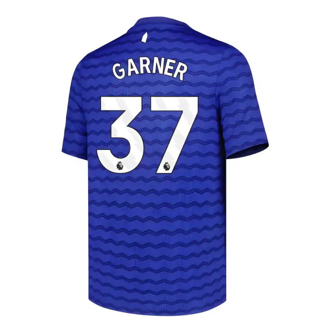 Everton 2025-20 Home Shirt Garner #37 M S Kids