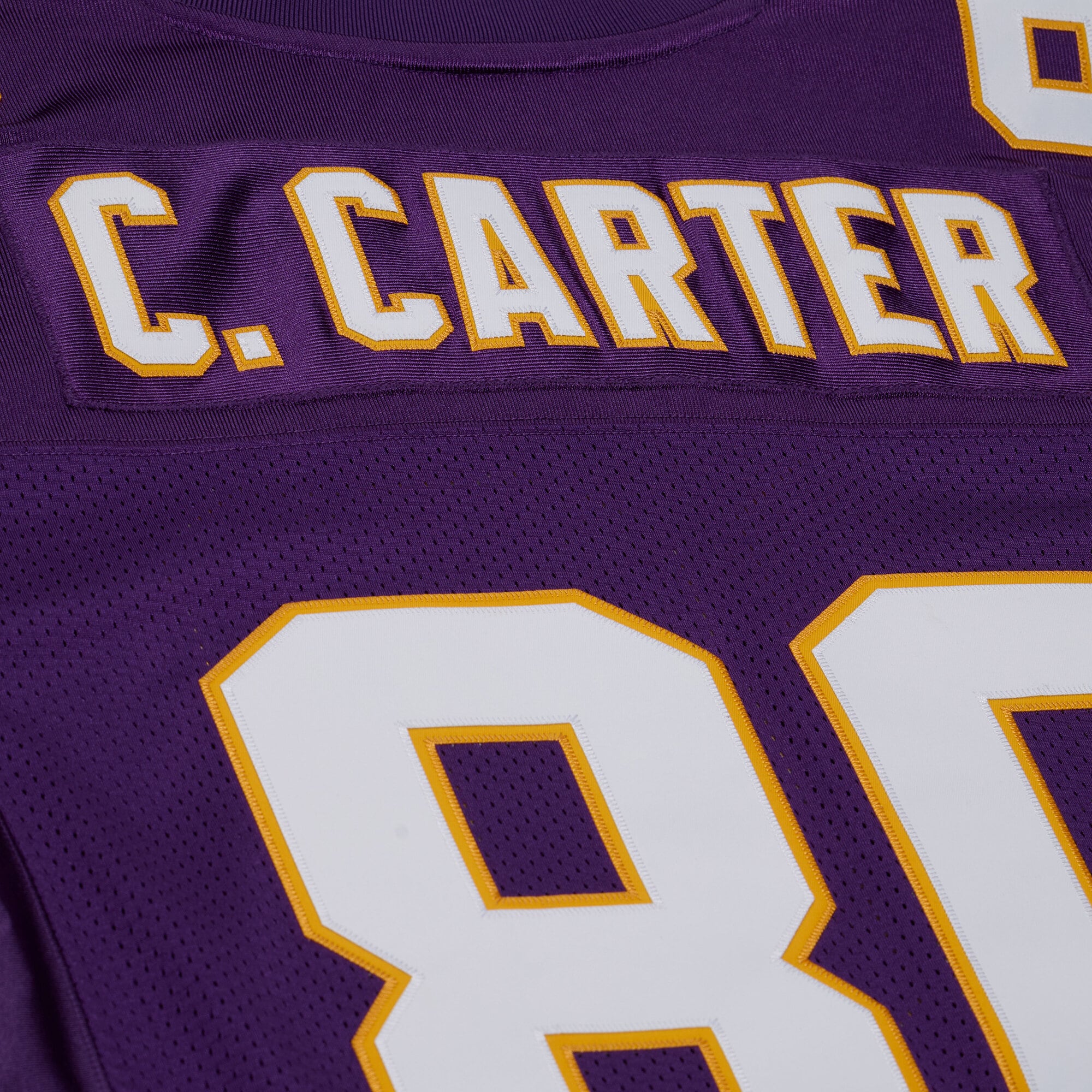 [JED] Cris Carter Minnesota Vikings 2001 Authentic Throwback Jersey - Purple