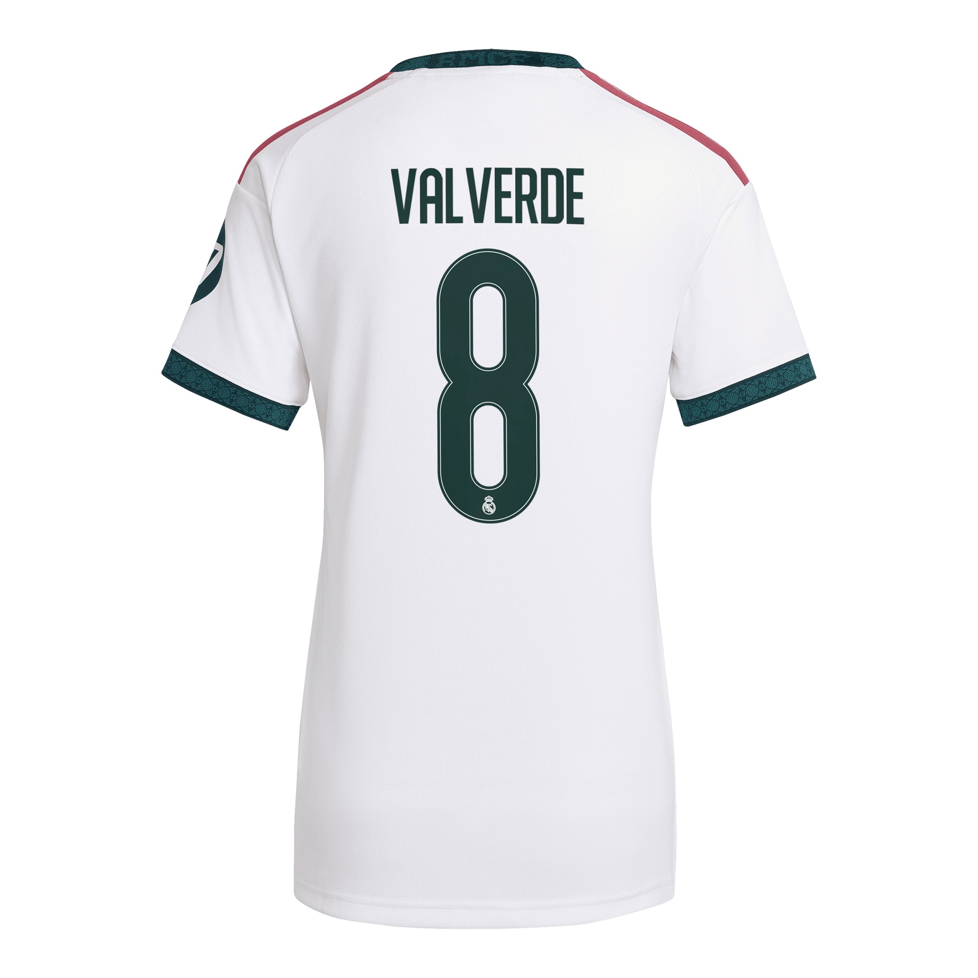 [JED] Federico Valverde Real Madrid Women's 2026/27 Home Replica Jersey - White