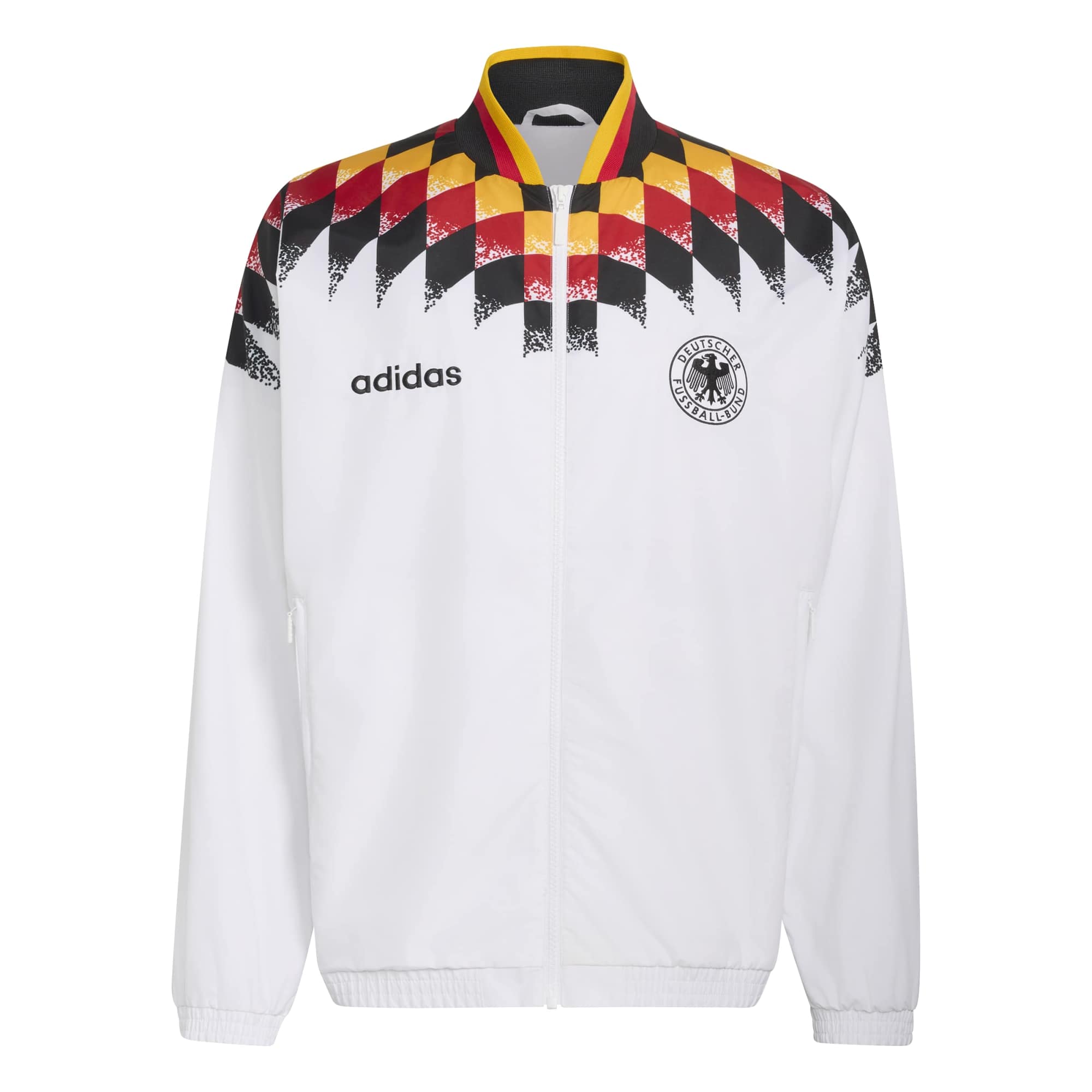 [SJH] Germany National Team 1994 Bringback Full-Zip Track Jacket - White
