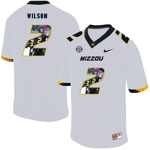 Men's None White 2024 match worn Micah Wilson #2 stitched Jersey
