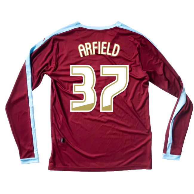 Intense Burnley Long Sleeve Home Shirt Excellent S Arfield #37 Off...