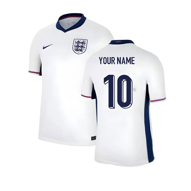 England Soccer Squad Contemporary Home Football Shirt (2)