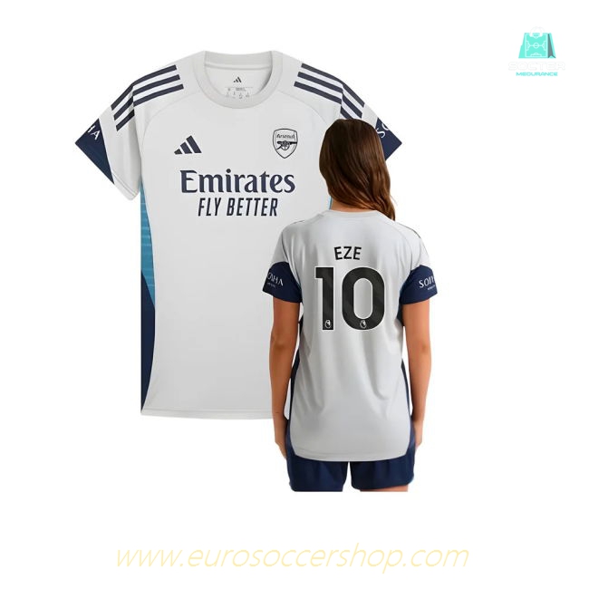 2025-2026 Arsenal Training Shirt (Grey Two) - Womens (Eze 10)
