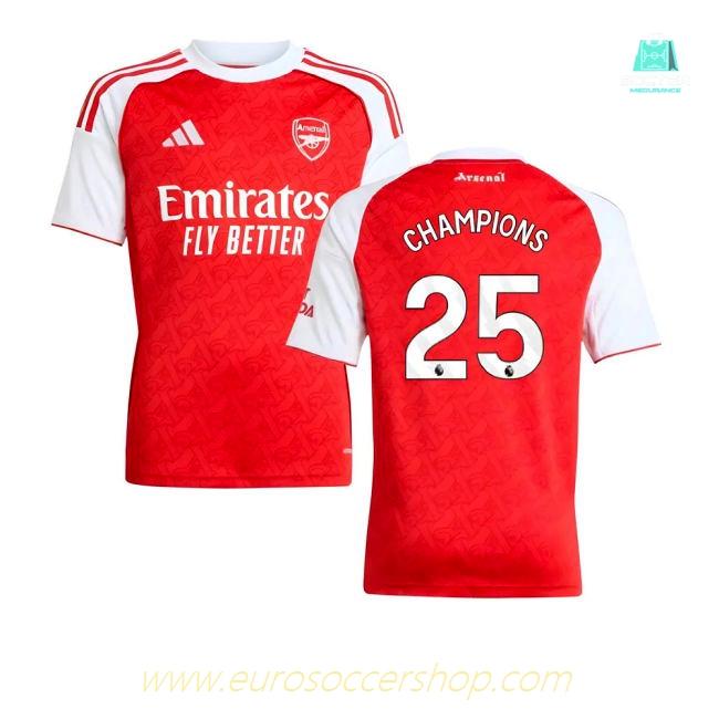 2025-2026 Arsenal Home Shirt (Kids) (Champions 25)