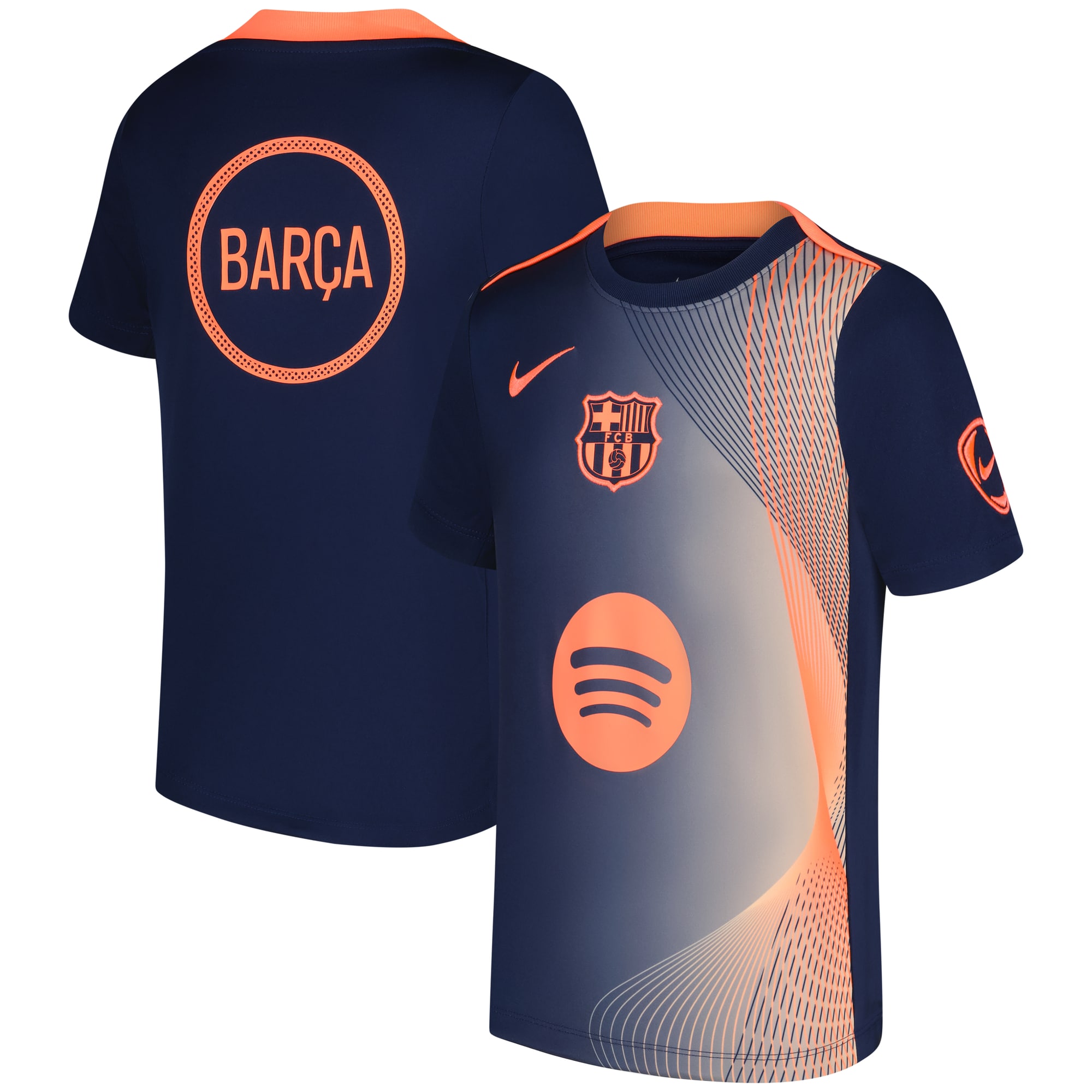 Barca Youth 2025 Exceptional Jersey Jersey - Game Jersey - Order Today