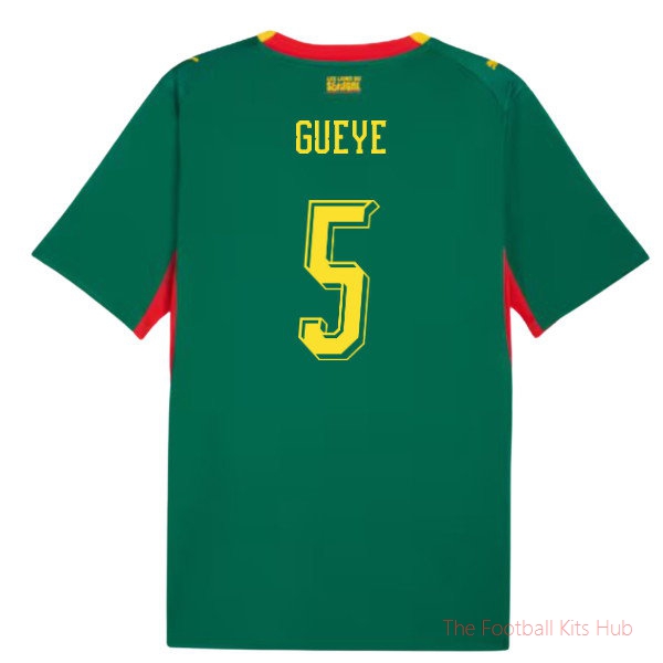 2026-2027 Senegal Away Shirt (Gueye 5)
